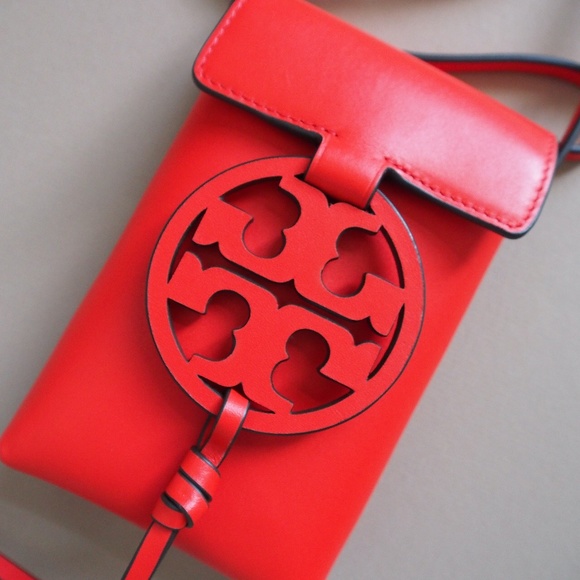 Tory Burch Miller Phone Crossbody Bright Samba - Picture 2 of 8